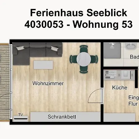 شقة Seeblick 53 بوركم