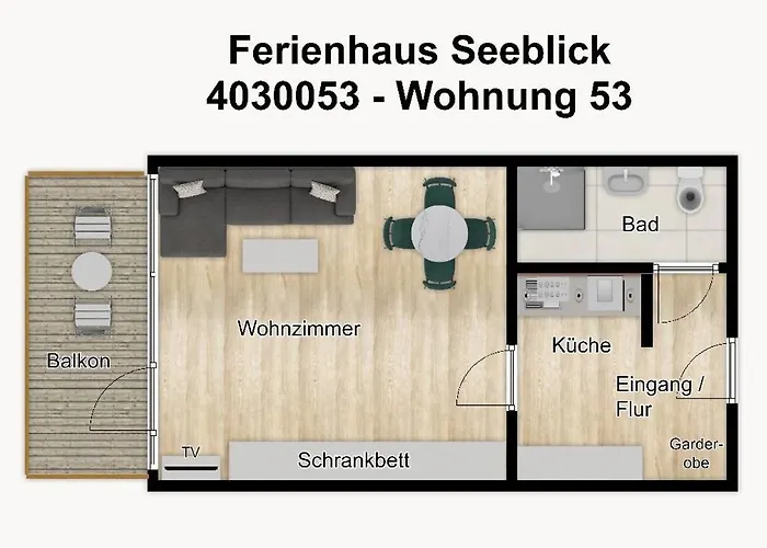 Lägenhet Seeblick 53 Borkum